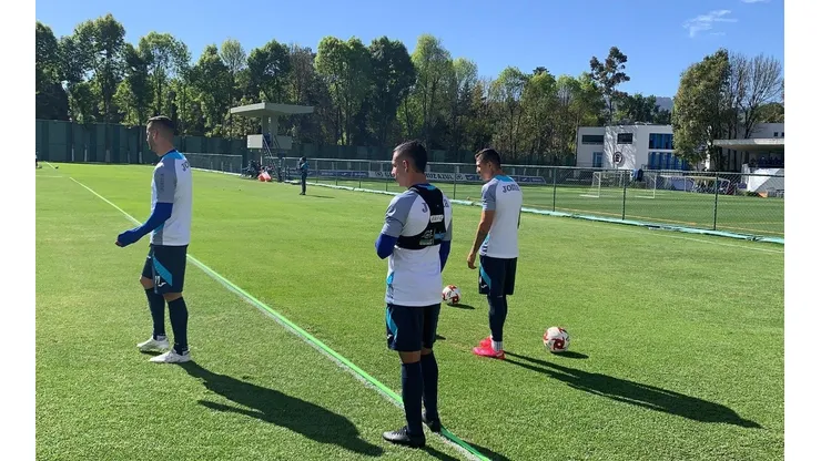 Castro y Passerini completan su segunda práctica con Cruz Azul