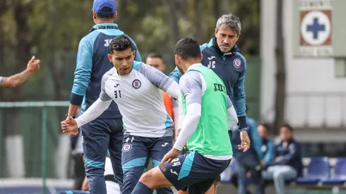 El entrenamiento de Cruz Azul este jueves en La Noria