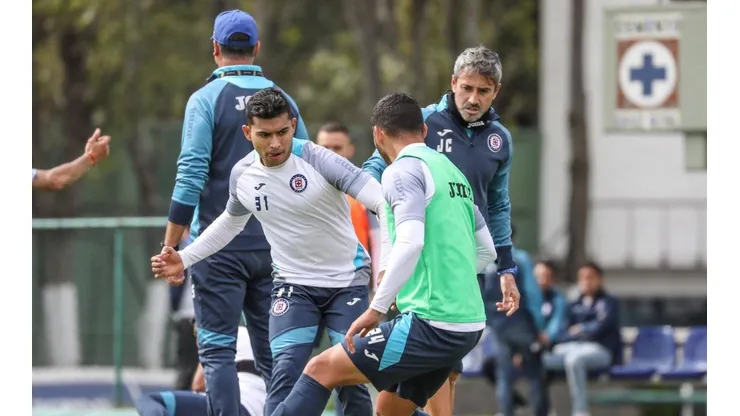 El entrenamiento de Cruz Azul este jueves en La Noria