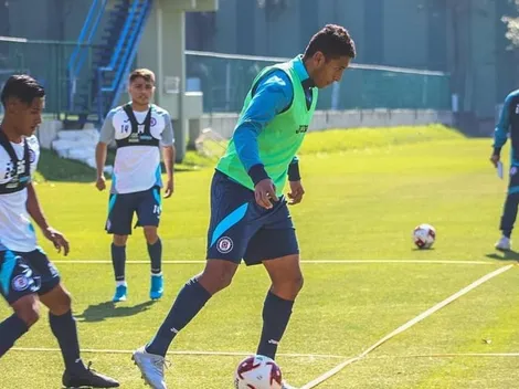 Luis Romo cambió su dorsal antes de debutar con Cruz Azul