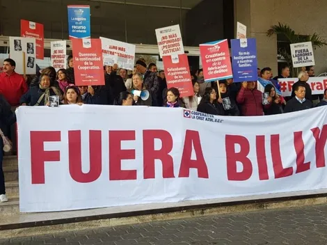 Cooperativistas se manifiestan contra la 'Ley Billy' en Cruz Azul
