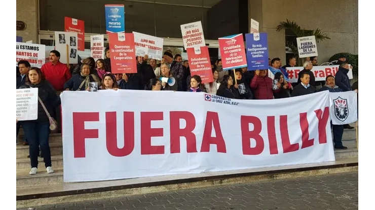 Cooperativistas se manifiestan contra la 'Ley Billy' en Cruz Azul