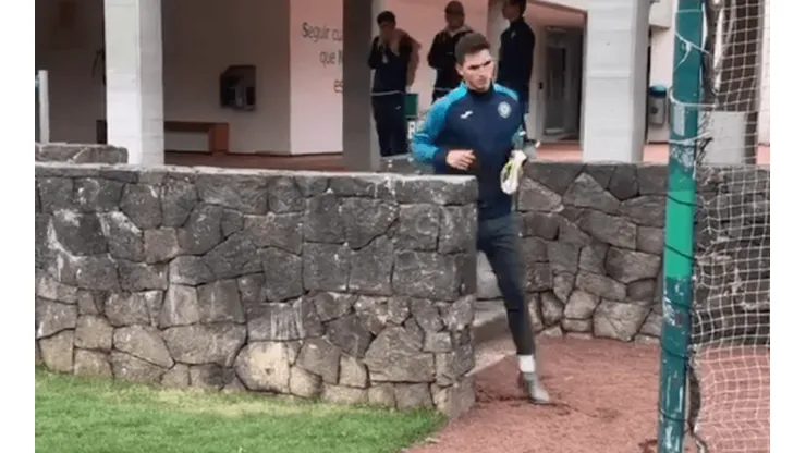 Video: El primer entrenamiento de Sebastián Jurado con Cruz Azul