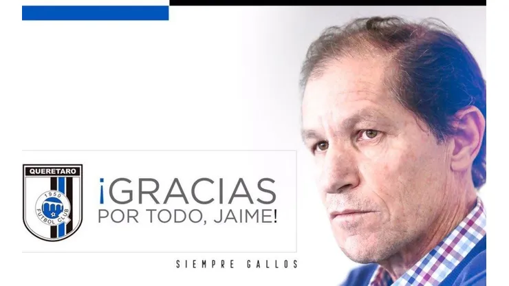 Querétaro se despide de Jaime Ordiales como presidente del club