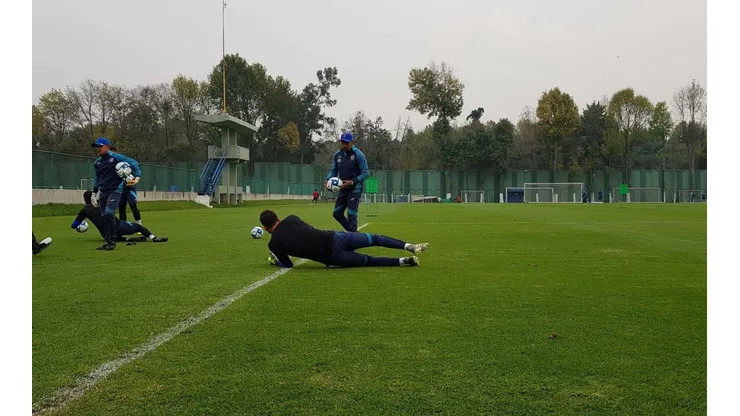 Jurado aprendiendo de uno de los grandes de su posición