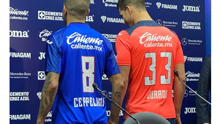 Los dorsales que usarán Pablo Ceppelini y Sebastián Jurado en Cruz Azul