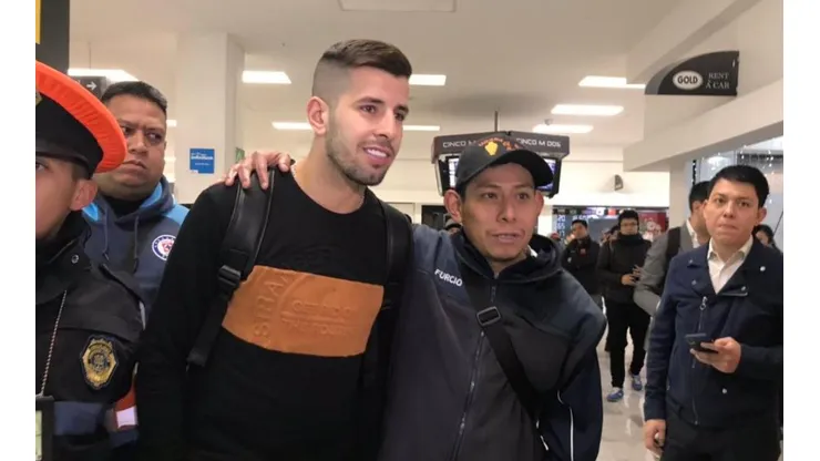 Pablo Ceppelini ya está en la CDMX para firmar con Cruz Azul