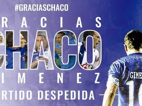 Los invitados de Cruz Azul a la despedida del Chaco Giménez