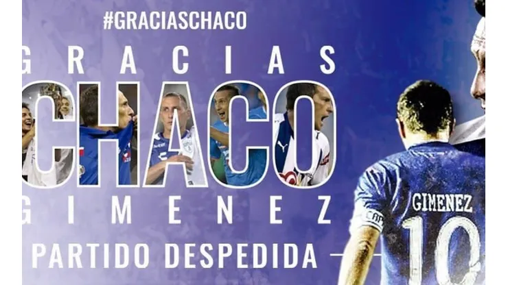 Los invitados de Cruz Azul a la despedida del Chaco Giménez