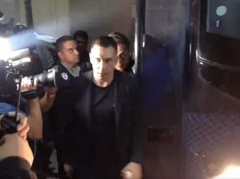 Chaco Giménez ya está en el estadio Hidalgo para su despedida del futbol