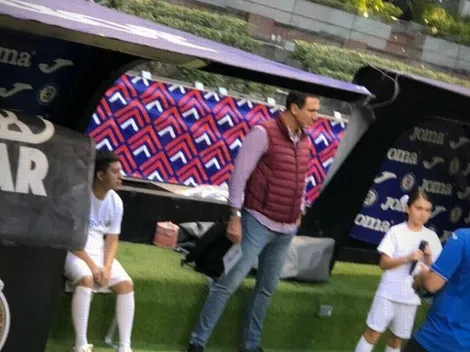 ¿Nuevo mánager? Paco Gabriel De Anda está en el Azteca viendo a Cruz Azul