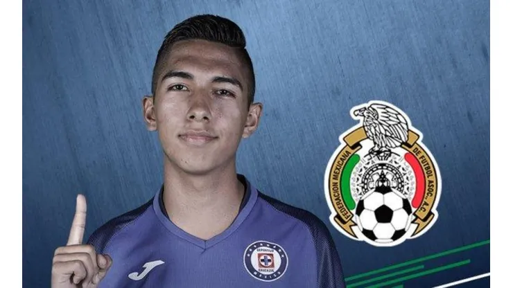 Jugador de Cruz Azul fue nominado a la Selección Mexicana.