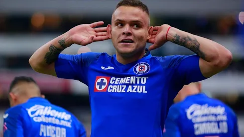 Rodríguez celebrando su gol ante el América