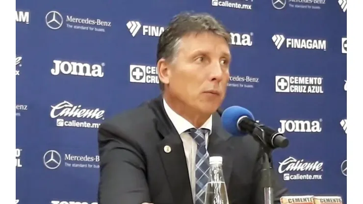 "La idea de Cruz Azul es luchar hasta el final": Robert Dante Siboldi
