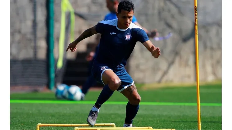 El sudamericano pudo volver a trabajar con el balón en La Noria