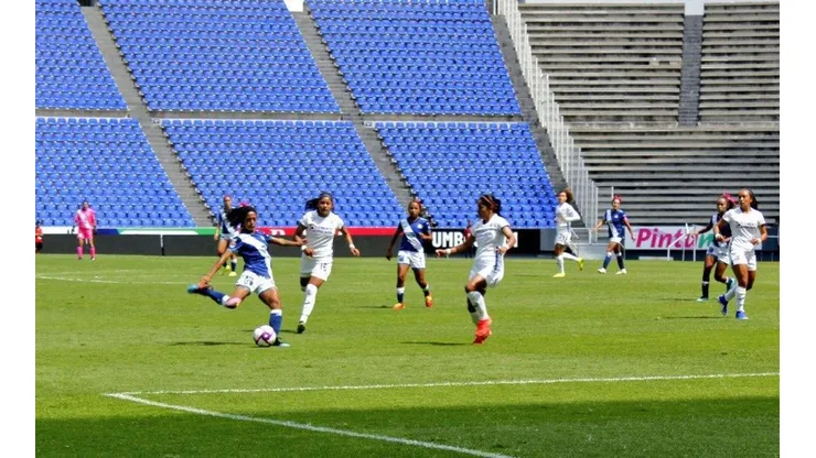 El partido se jugó en el Estadio Cuauhtémoc