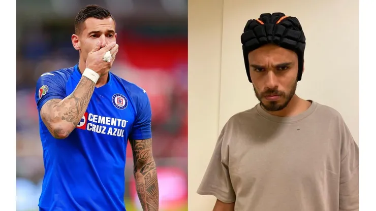 Milton Caraglio y Diego Reyes bromean antes de un nuevo Tigres vs Cruz Azul