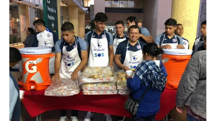 El gran gesto del Sub 20 de Cruz Azul