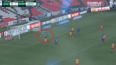 Una serie de paredes, centro del "Cata" y golazo de "Cabecita" para el 1-1