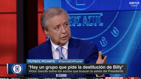 Víctor Garcés se refiere a una posible candidatura como presidente.