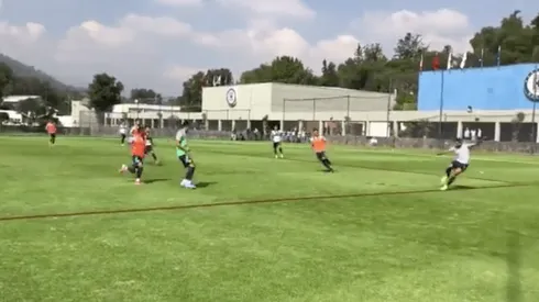 Cruz Azul entrena en La Noria pensando en su próximo partido.