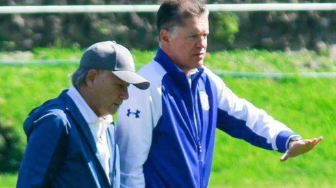 Billy y Peláez en su época en Cruz Azul