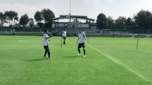 Cruz Azul inicia su práctica de hoy enfocado en Pachuca