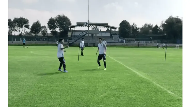 Cruz Azul inicia su práctica de hoy enfocado en Pachuca