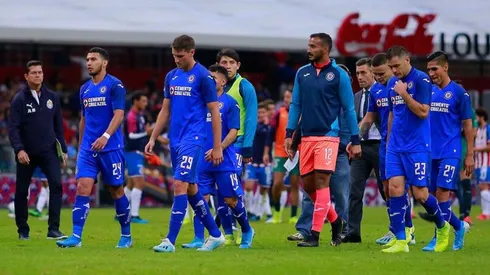 Jugadores de Cruz Azul.