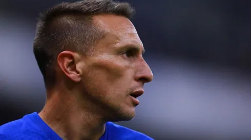 Christian Giménez en su paso por Cruz Azul.