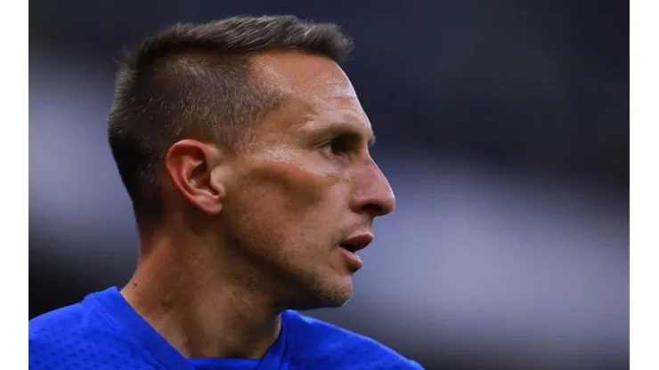Christian Giménez en su paso por Cruz Azul.