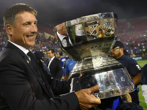 Siboldi le dedicó la Leagues Cup de Cruz Azul a Caixinha y Peláez