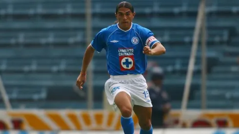 Francisco Palencia en su paso por Cruz Azul.