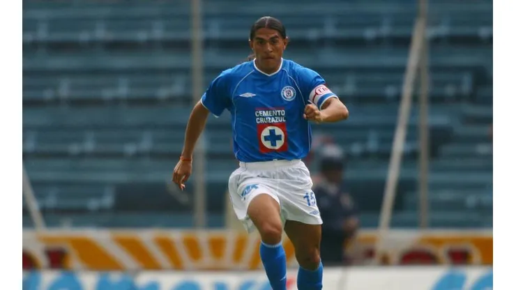 Francisco Palencia en su paso por Cruz Azul.