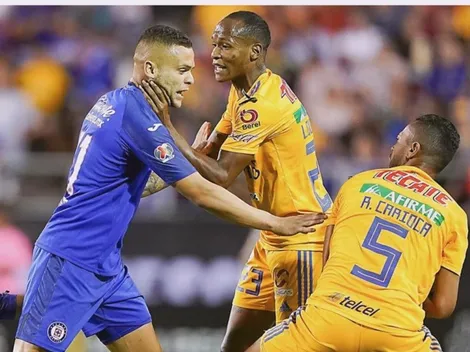 Video: Enorme bronca entre Cruz Azul y Tigres en plena final de Leagues Cup