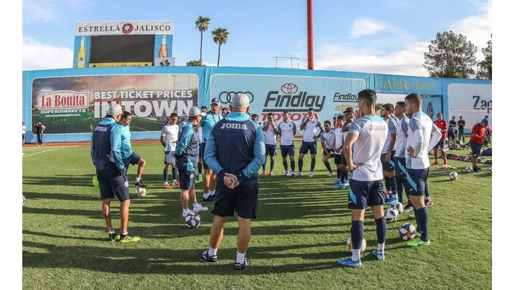 Cruz Azul ya entrena en Las Vegas y prepara con todo la Leagues Cup
