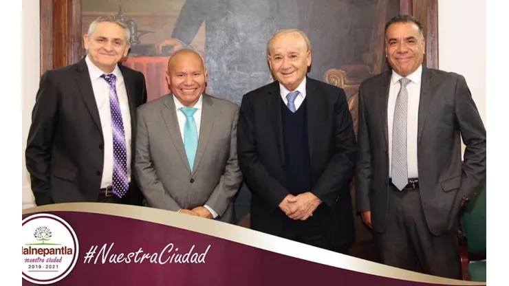 Reunión de Billy Álvarez con el Municipio de Tlalnepantla.