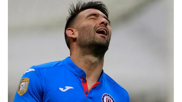 Martín Cauteruccio alcanzó 1000 minutos sin anotar por Cruz Azul