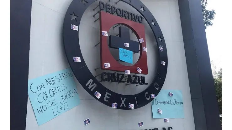 Encrudecen las protestas en La Noria contra la directiva de Cruz Azul