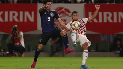 Juan Escobar fue titular en amistoso entre Paraguay y Japón