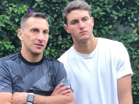 La emotiva imagen que compartió 'Chaco' Giménez sobre su hijo