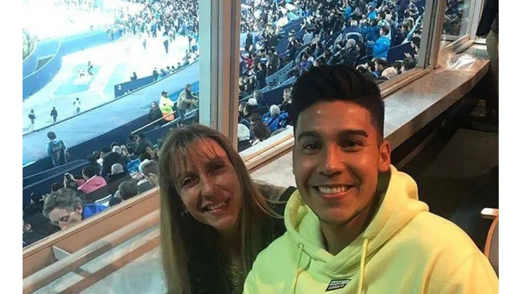 Guillermo Fernández, de visita en su anterior club