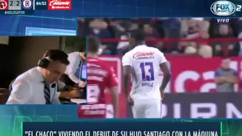 ¡Por fin! Bryan Angulo entra de cambio y debuta en Cruz Azul