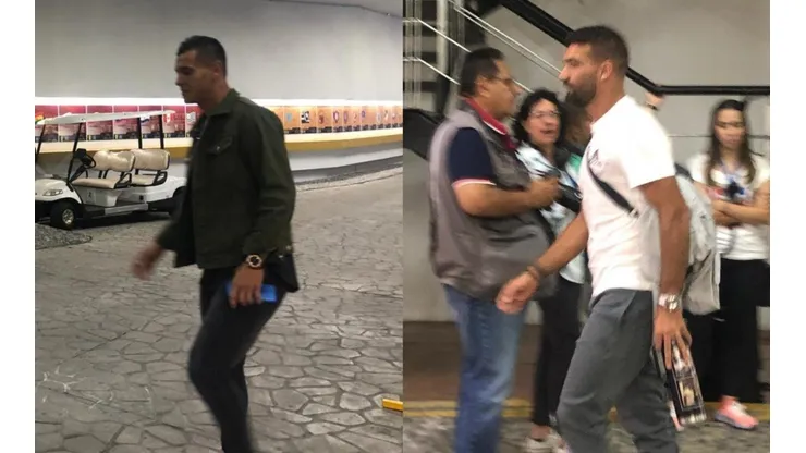 Tremendos: Caraglio y Caute llegan al Azteca para apoyar a Cruz Azul