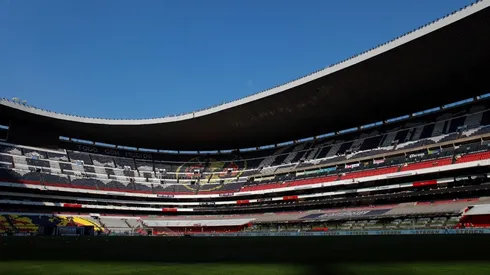 Las tribunas del Azteca lucen vacías este semestre.
