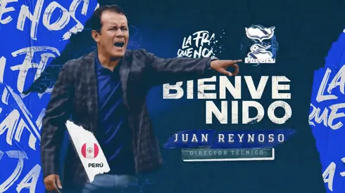 Juan Reynoso presentado como DT de Puebla.