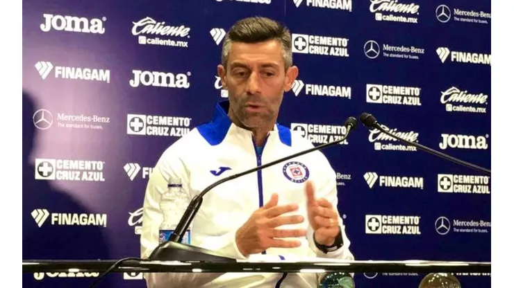 "Ganar, aprender y crecer son los pilares de Cruz Azul": Pedro Caixinha