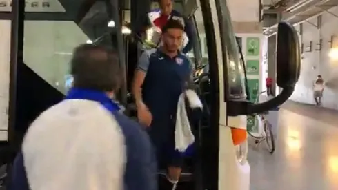 Cruz Azul llega al estadio para enfrentar a LA Galaxy por semis de Leagues Cup