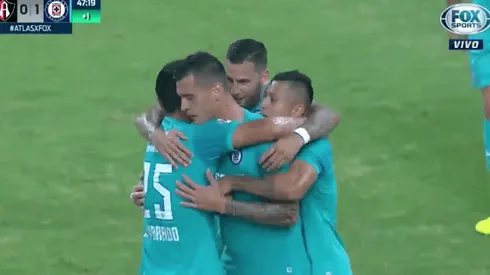VIDEO: Gol de Milton Caraglio que pone el 2-0 para Cruz Azul vs Atlas