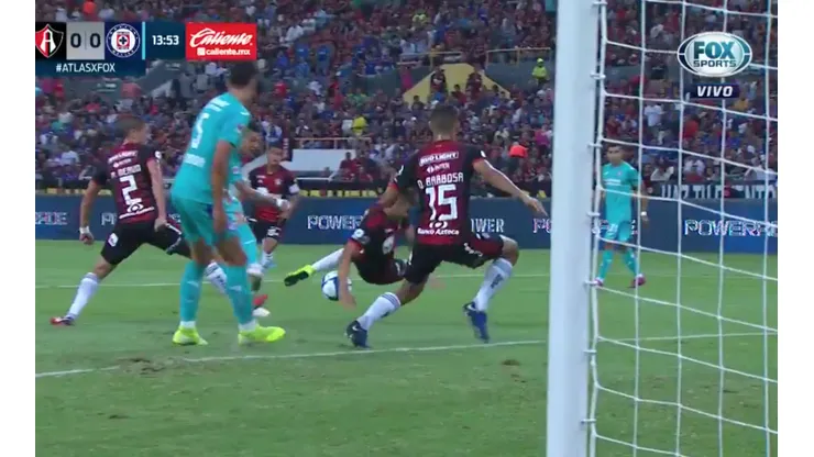 VIDEO | Nos están robando: Era penal claro de Atlas a favor de Cruz Azul
